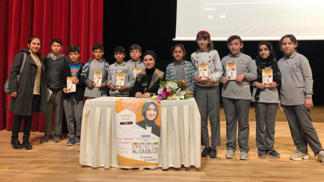 Master Proje Şehrengiz ve Ortaokul Okur-Yazar Buluşmaları